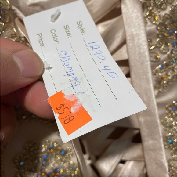 Marla’s Long Sleeve Ballgown Dress - Picture 3 of 6